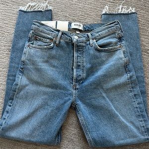 Agolde Nico High Rise Slim Jeans Size 27